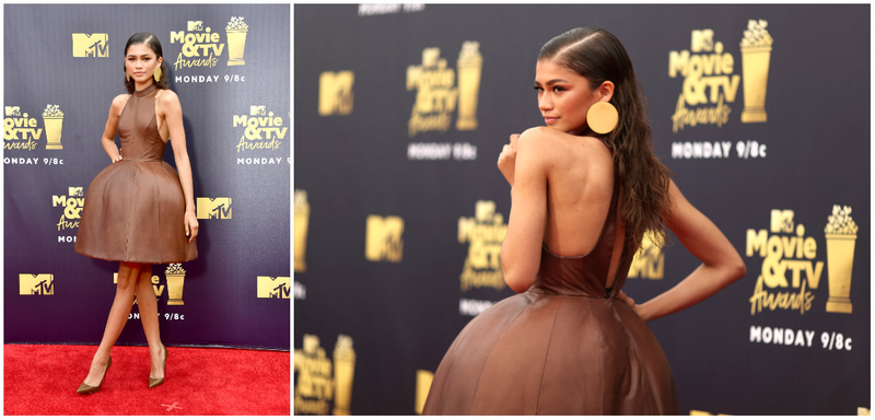 Zendaya at the 2018 MTV Movie & TV Awards